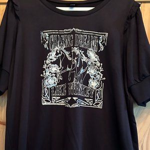 Torrid Short Sleeve Sweatshirt - Chasing Dreams Like Whiskey Sz 1 (XL)